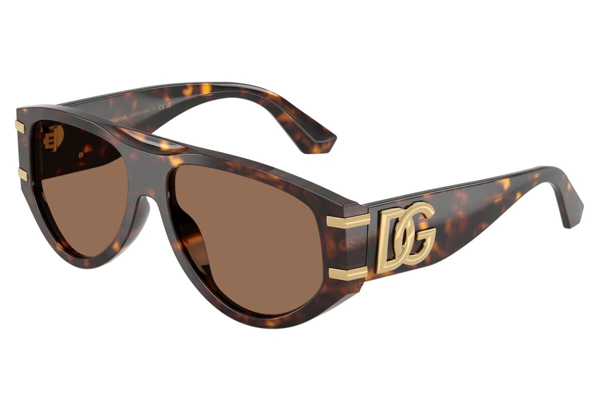 DOLCE & GABBANA - 502/73 L'AVANA | OCCHIALE DA SOLE DONNA - DG 4499 CALIBRO 57