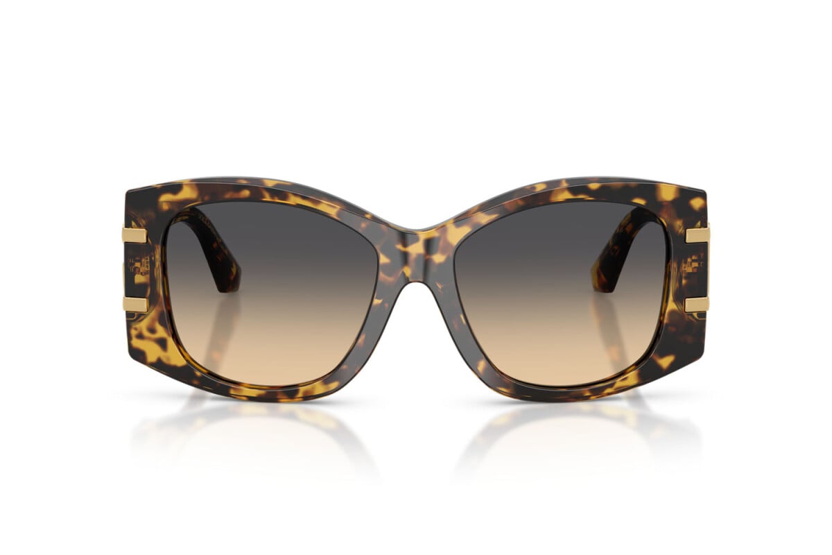 DOLCE & GABBANA - 33302Q AVANA GIALLA | OCCHIALE DA SOLE DONNA - DG 4501 CALIBRO 54