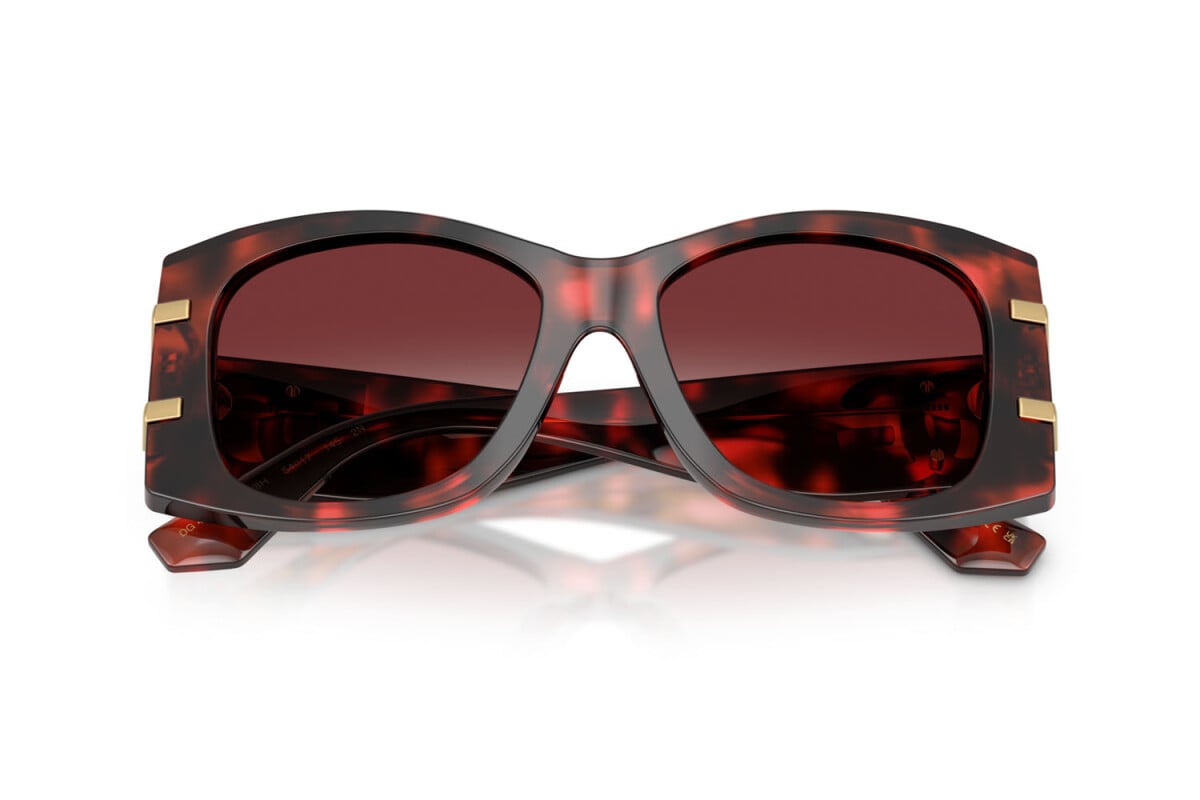 DOLCE & GABBANA - 33588H AVANA ROSSA | OCCHIALE DA SOLE DONNA - DG 4501 CALIBRO 54