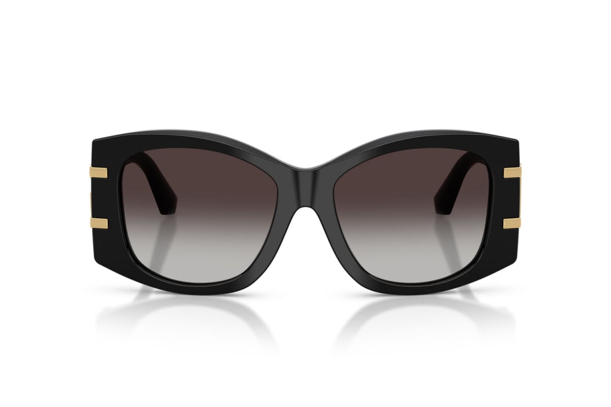 DOLCE & GABBANA - 501/8G NERO | OCCHIALE DA SOLE DONNA - DG 4501 CALIBRO 54