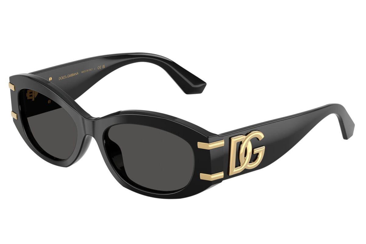DOLCE & GABBANA - 501/87 NERO | OCCHIALE DA SOLE DONNA - DG 4502 CALIBRO 55