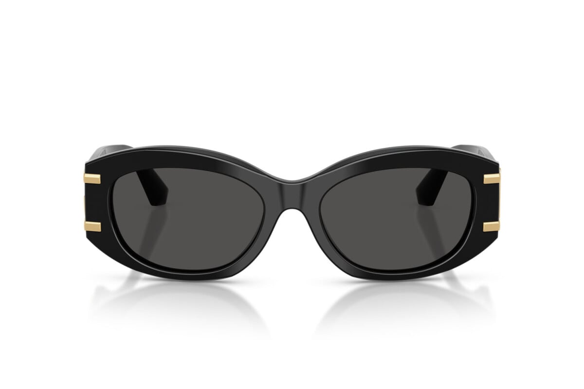 DOLCE & GABBANA - 501/87 NERO | OCCHIALE DA SOLE DONNA - DG 4502 CALIBRO 55