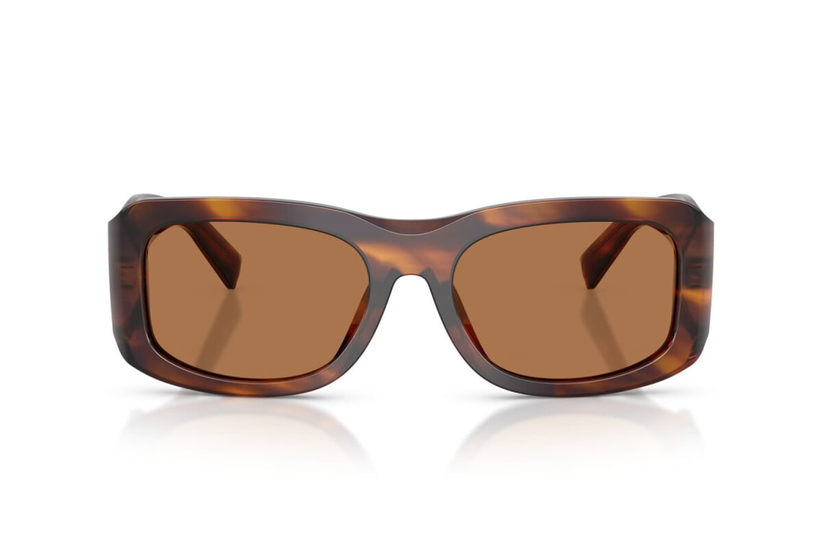 DOLCE & GABBANA - 306373 MARRONE STRIATO | OCCHIALE DA SOLE UOMO - DG 4503 CALIBRO 57