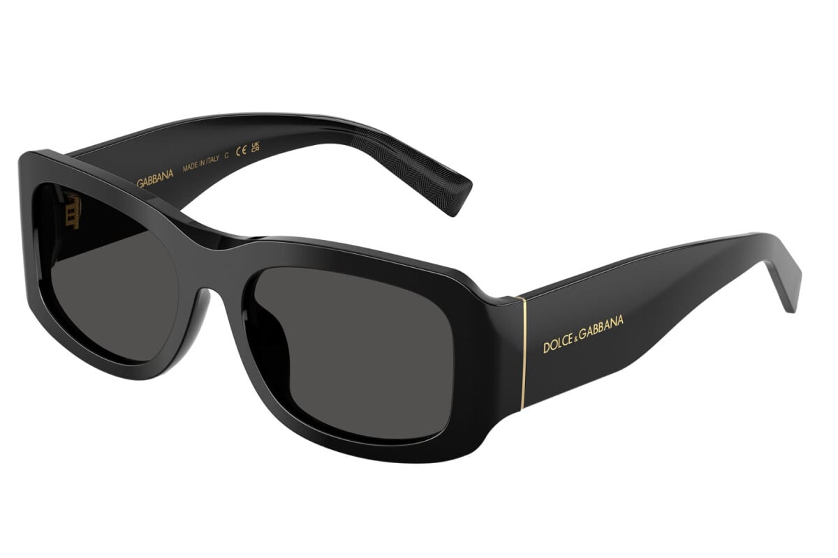 DOLCE & GABBANA - 501/87 NERO | OCCHIALE DA SOLE UOMO - DG 4503 CALIBRO 57