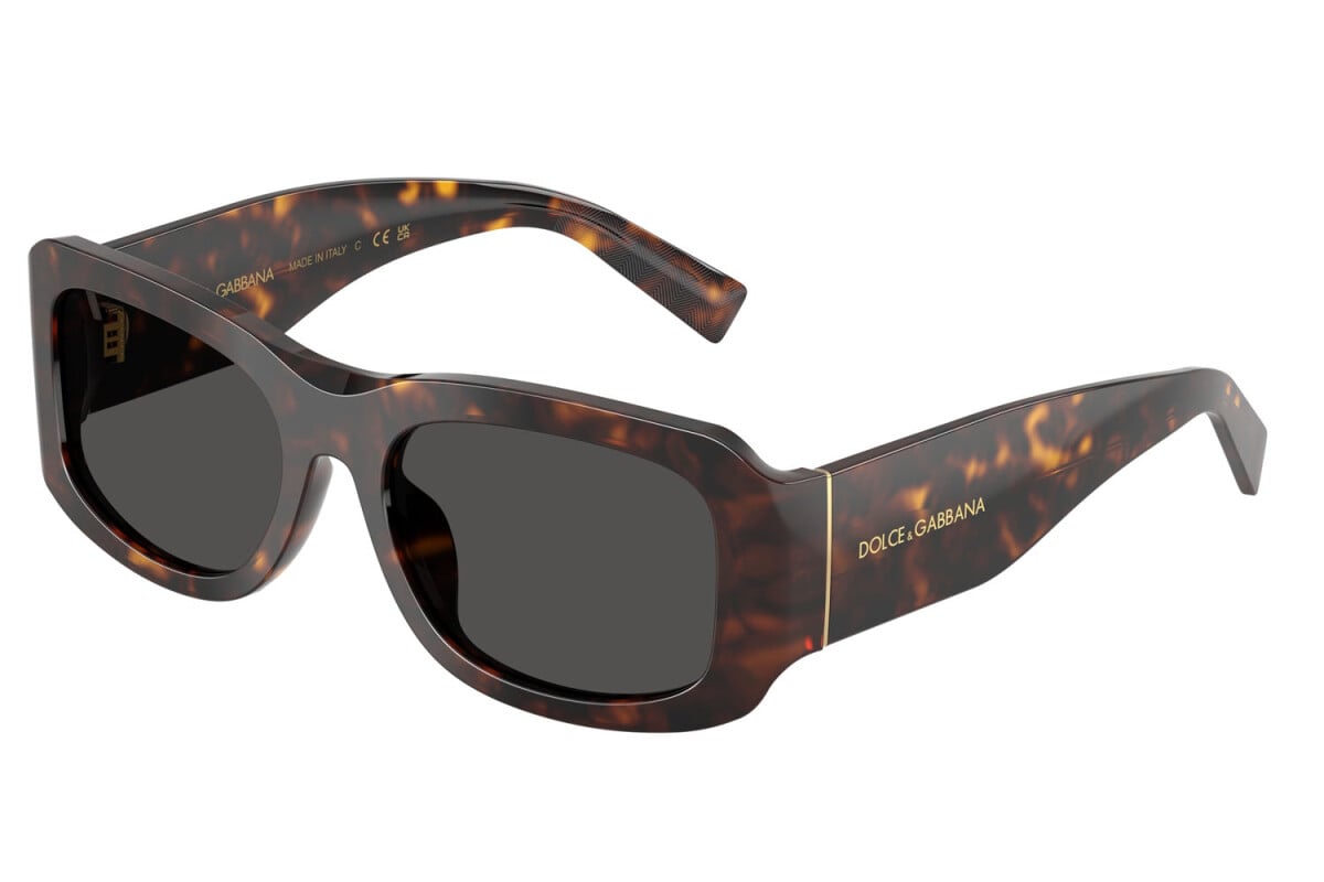 DOLCE & GABBANA - 502/87 L'AVANA | OCCHIALE DA SOLE UOMO - DG 4503 CALIBRO 57
