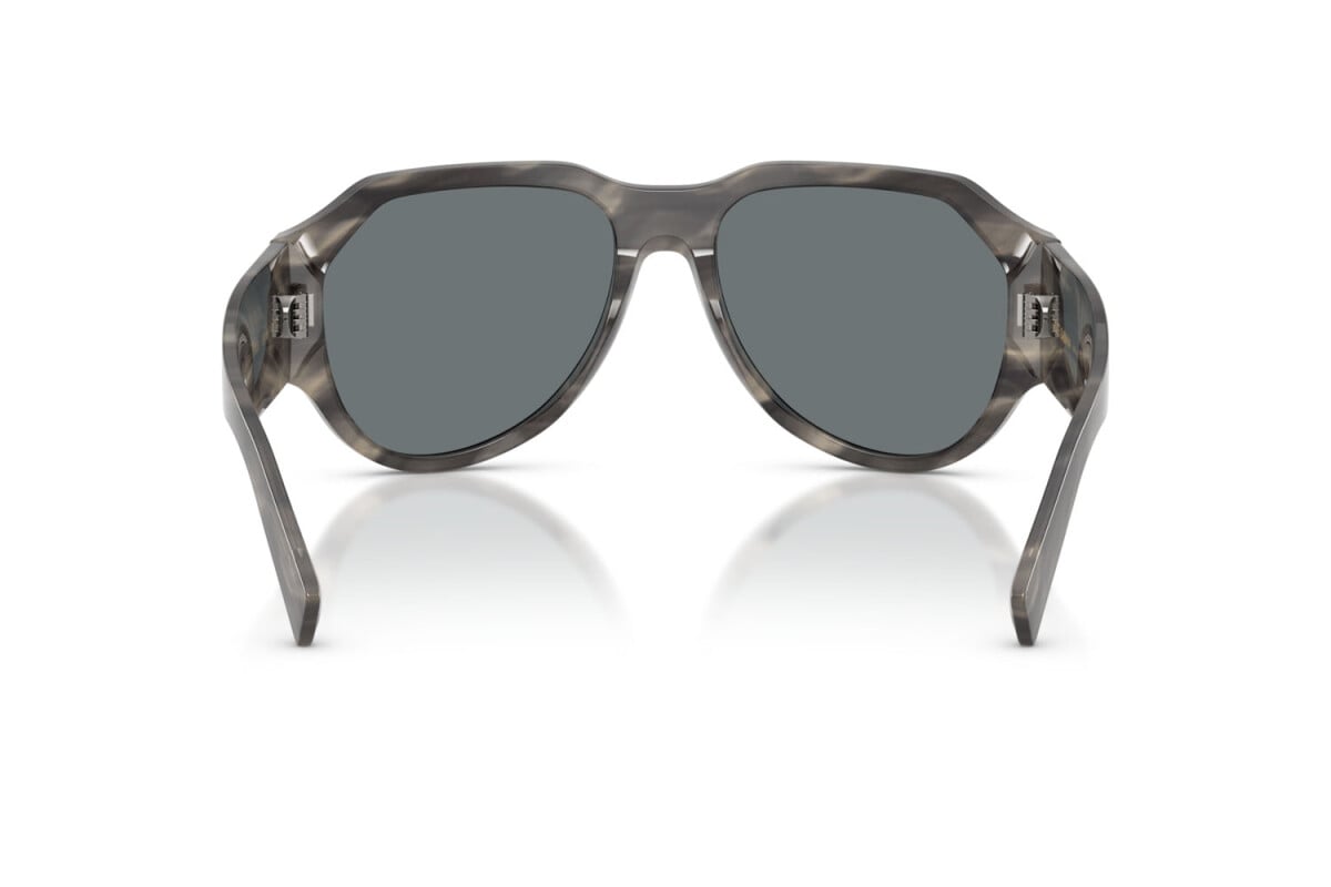 DOLCE & GABBANA - 319980 GRIGIO STRIATO | OCCHIALE DA SOLE UOMO - DG 4504 CALIBRO 58