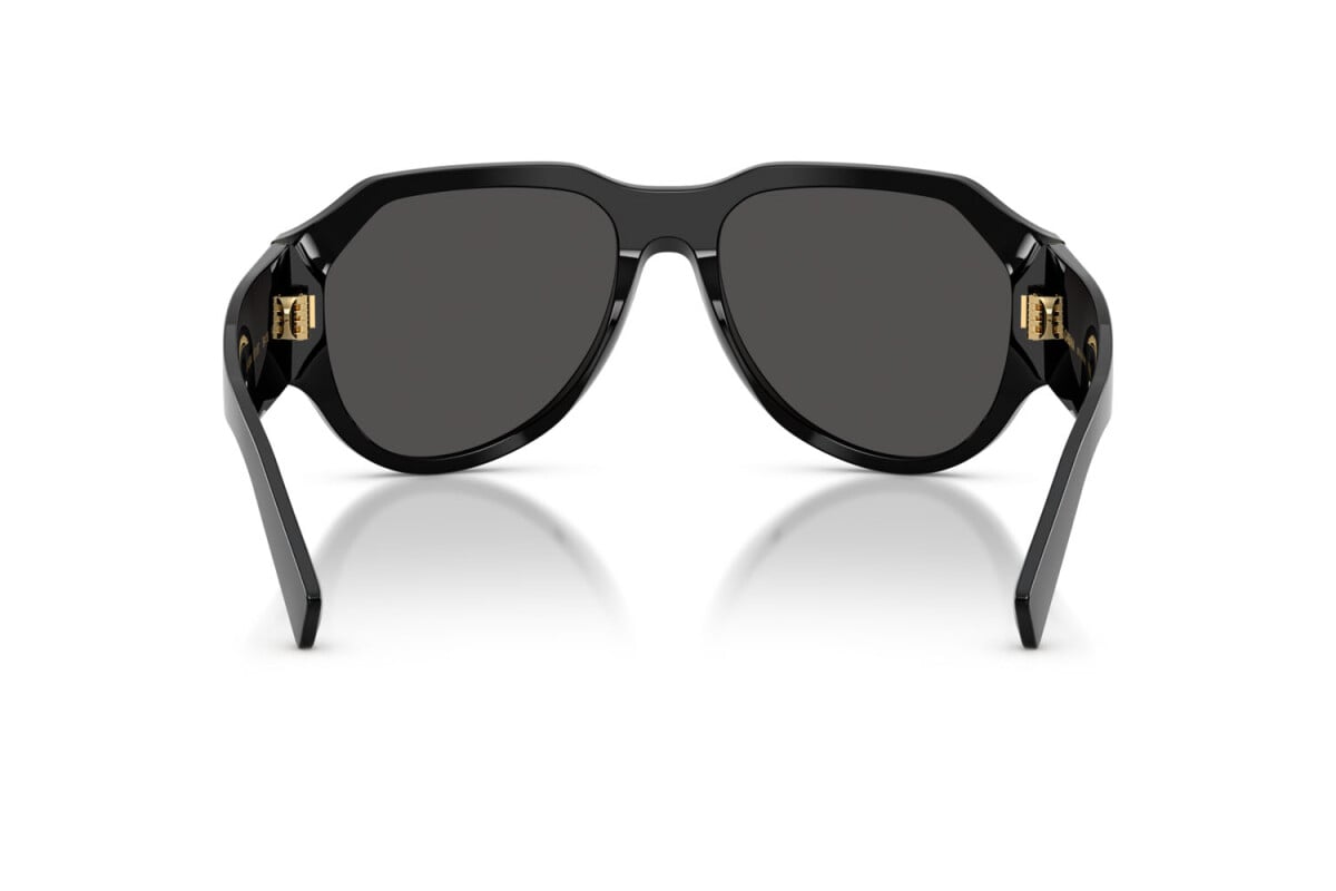 DOLCE & GABBANA - 501/87 NERO | OCCHIALE DA SOLE UOMO - DG 4504 CALIBRO 58