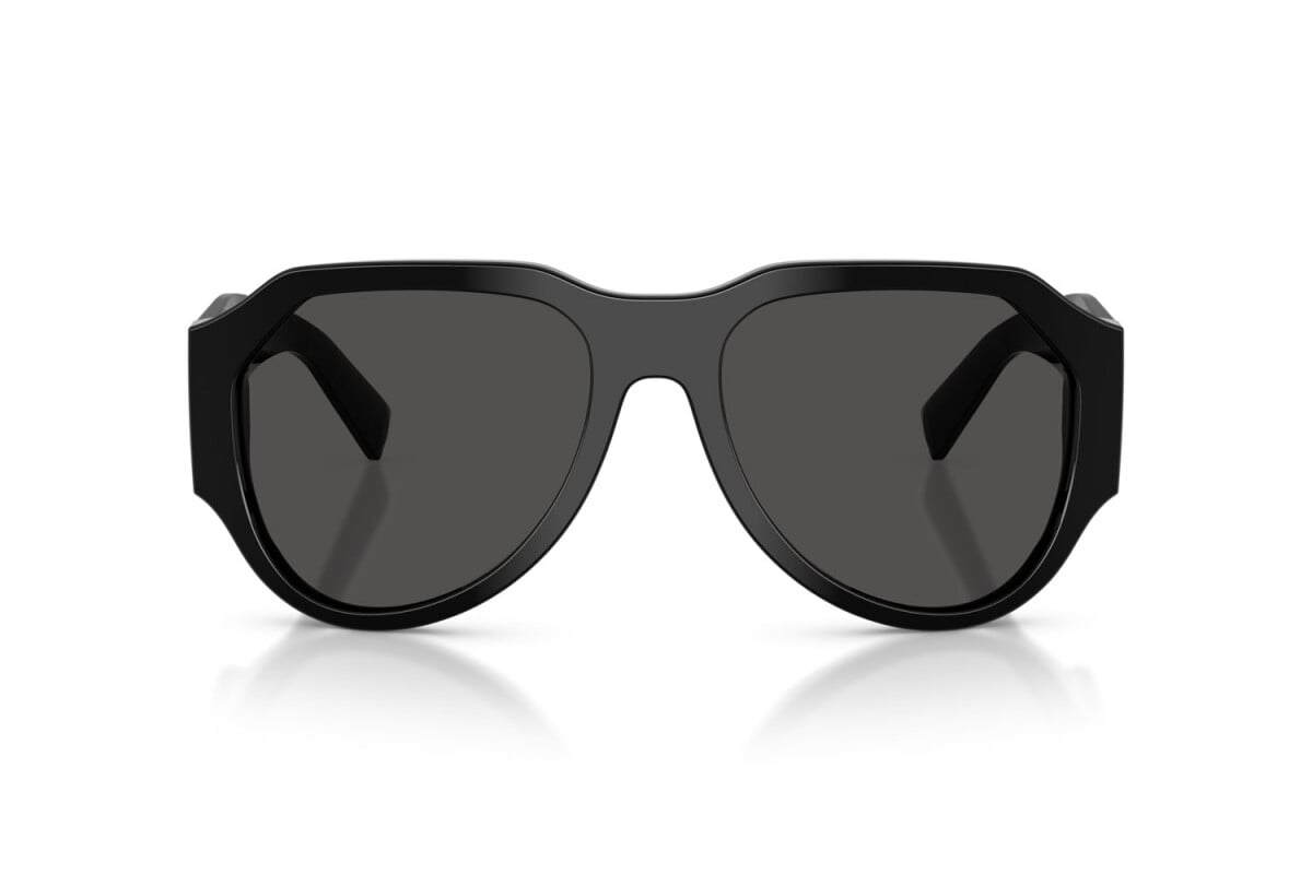 DOLCE & GABBANA - 501/87 NERO | OCCHIALE DA SOLE UOMO - DG 4504 CALIBRO 58