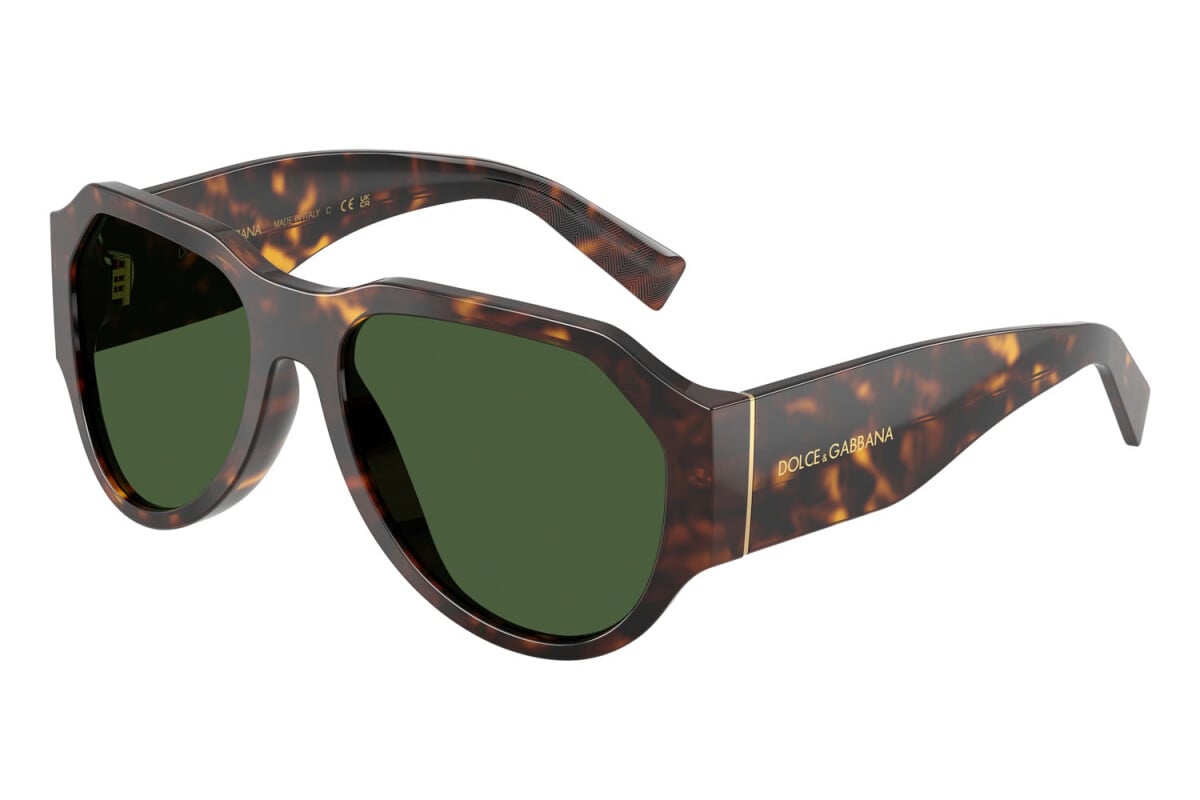 DOLCE & GABBANA - 502/71 L'AVANA | OCCHIALE DA SOLE UOMO - DG 4504 CALIBRO 58