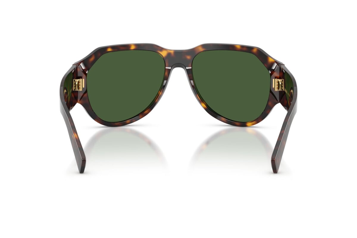 DOLCE & GABBANA - 502/71 L'AVANA | OCCHIALE DA SOLE UOMO - DG 4504 CALIBRO 58