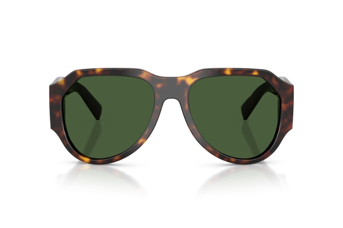 DOLCE & GABBANA - 502/71 L'AVANA | OCCHIALE DA SOLE UOMO - DG 4504 CALIBRO 58