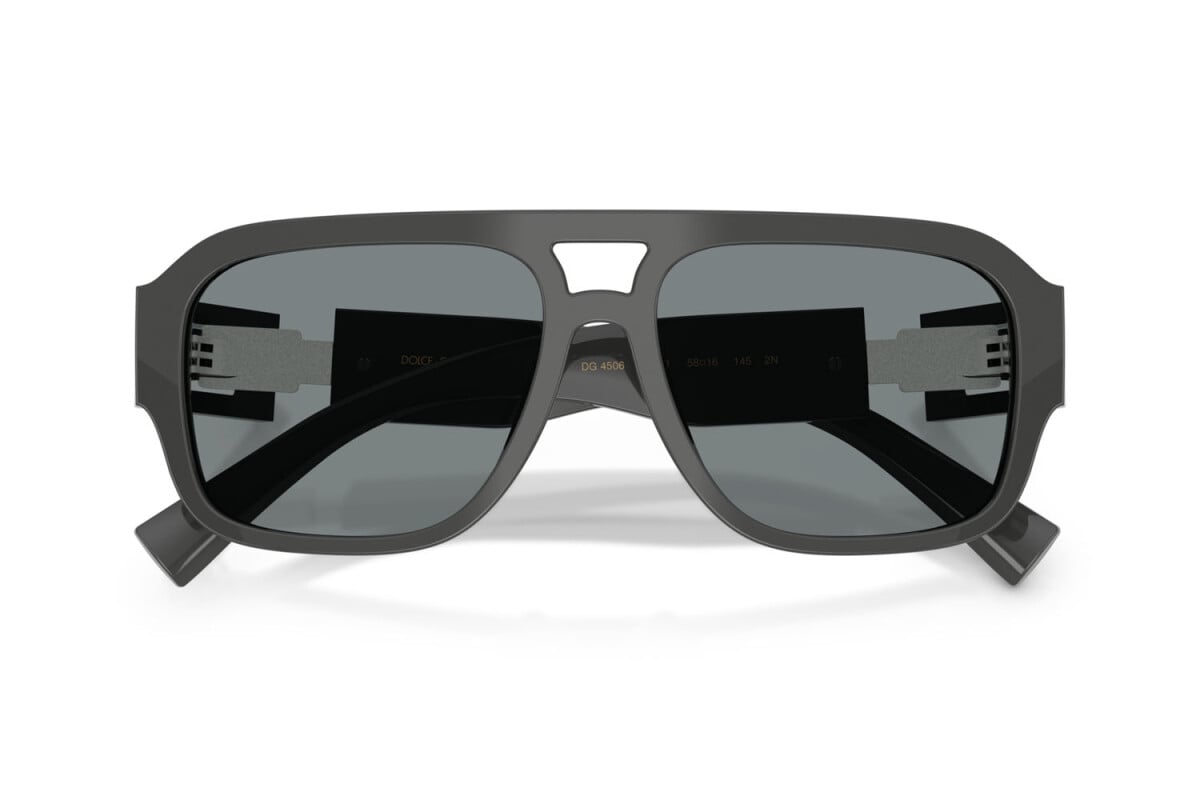 DOLCE & GABBANA - 3090/1 GRIGIO | OCCHIALE DA SOLE UOMO - DG 4506 CALIBRO 58