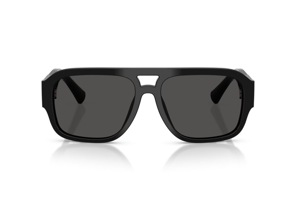 DOLCE & GABBANA - 501/87 NERO | OCCHIALE DA SOLE UOMO - DG 4506 CALIBRO 58