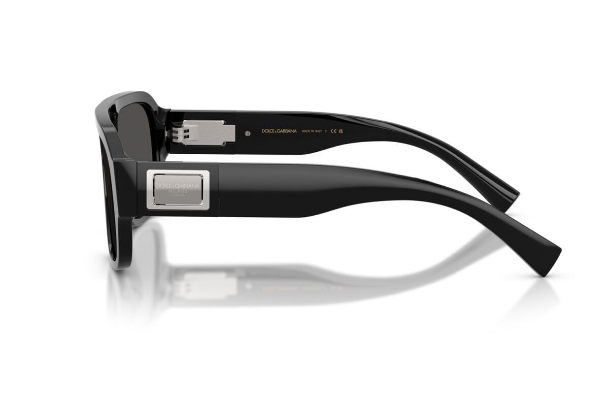 DOLCE & GABBANA - 501/87 NERO | OCCHIALE DA SOLE UOMO - DG 4506 CALIBRO 58
