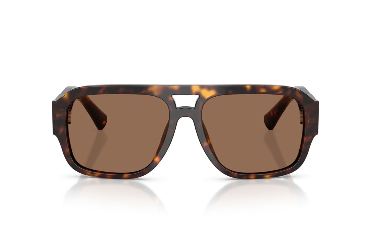 DOLCE & GABBANA - 502/73 L'AVANA | OCCHIALE DA SOLE UOMO - DG 4506 CALIBRO 58