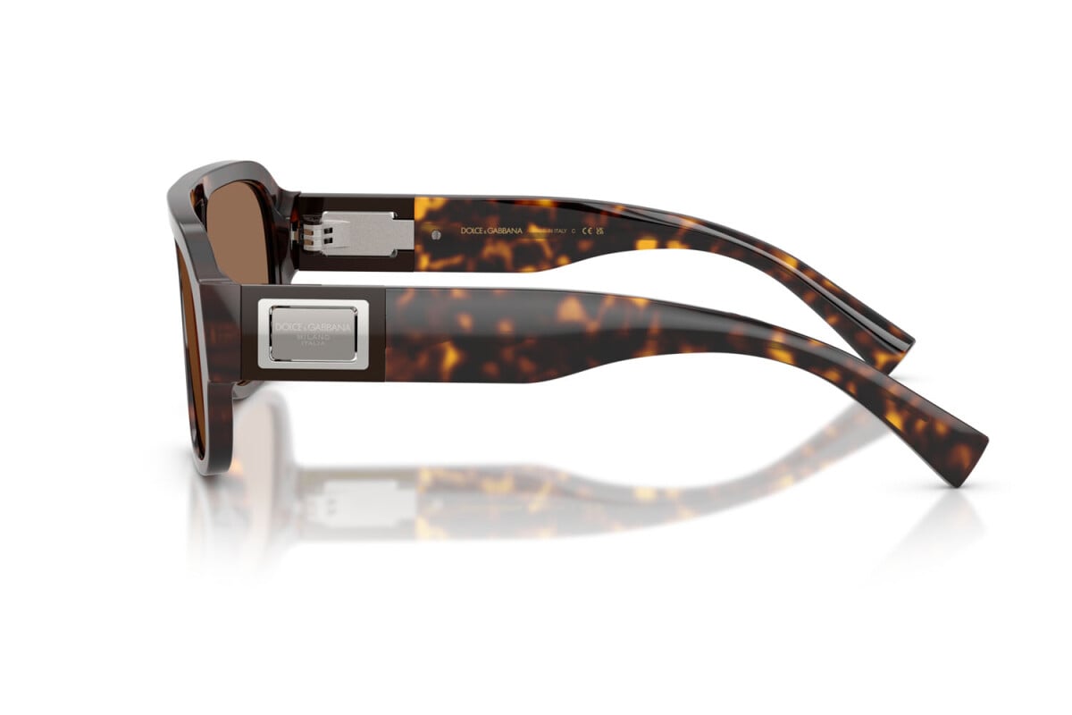 DOLCE & GABBANA - 502/73 L'AVANA | OCCHIALE DA SOLE UOMO - DG 4506 CALIBRO 58