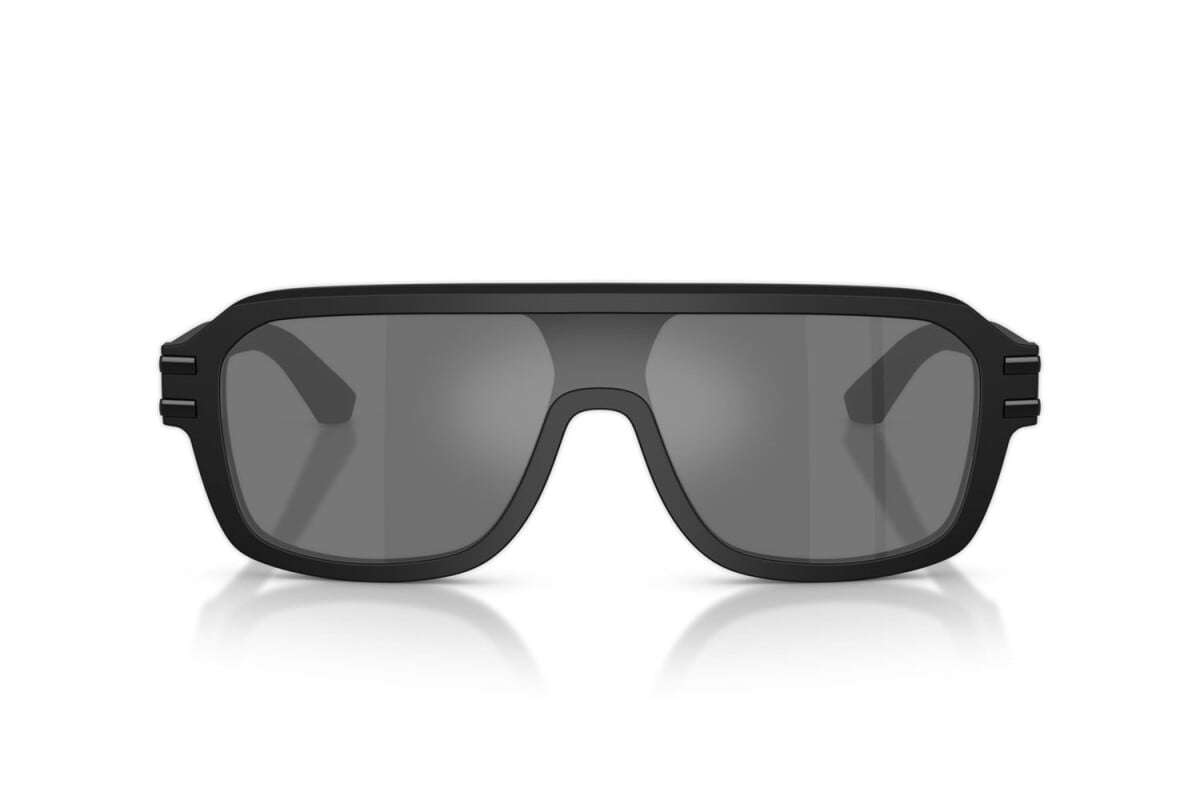 DOLCE & GABBANA - 25256G NERO OPACO | OCCHIALE DA SOLE UOMO - DG 4507 CALIBRO 27