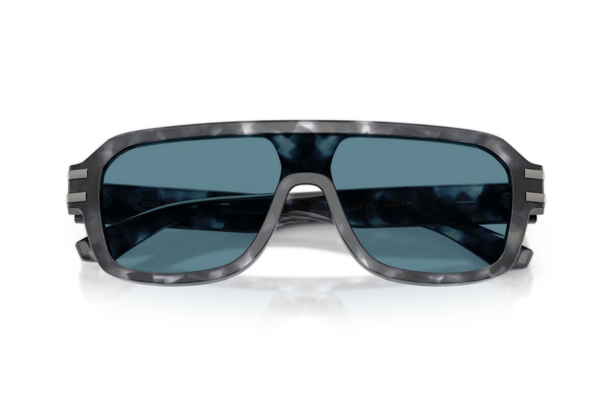 DOLCE & GABBANA - 3445/1 AVANA GRIGIA | OCCHIALE DA SOLE UOMO - DG 4507 CALIBRO 27