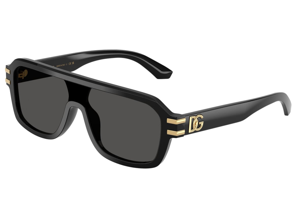 DOLCE & GABBANA - 501/87 NERO | OCCHIALE DA SOLE UOMO - DG 4507 CALIBRO 27