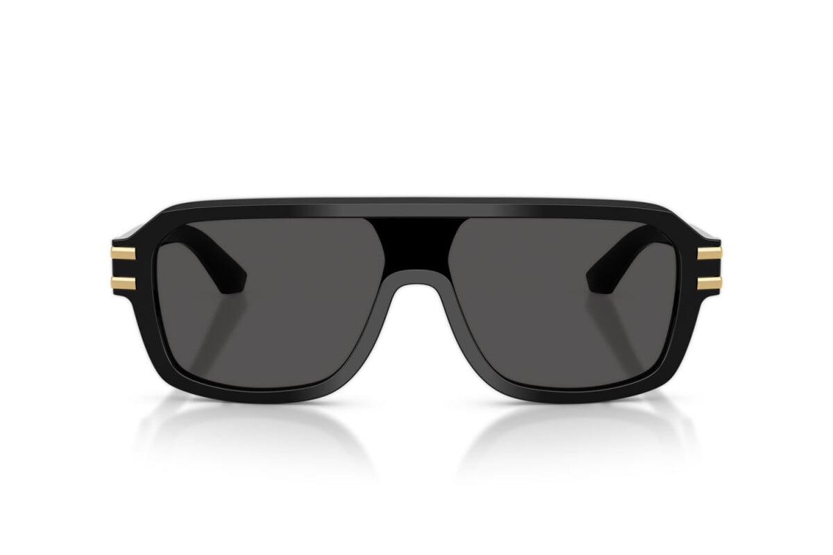 DOLCE & GABBANA - 501/87 NERO | OCCHIALE DA SOLE UOMO - DG 4507 CALIBRO 27