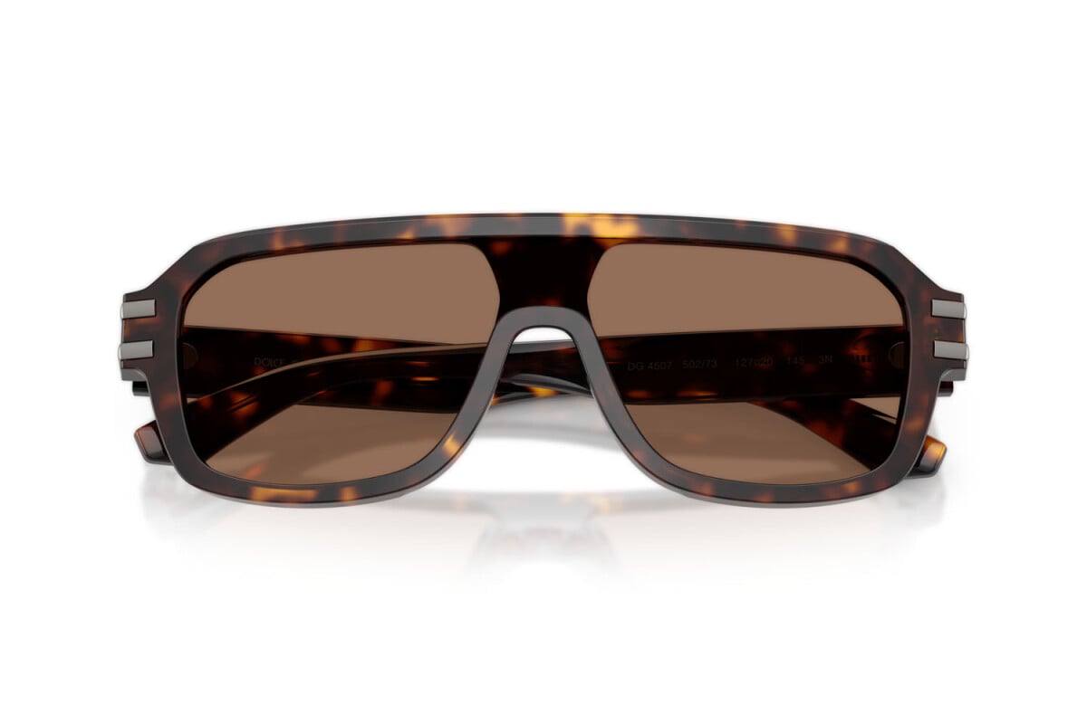 DOLCE & GABBANA - 502/73 L'AVANA | OCCHIALE DA SOLE UOMO - DG 4507 CALIBRO 27