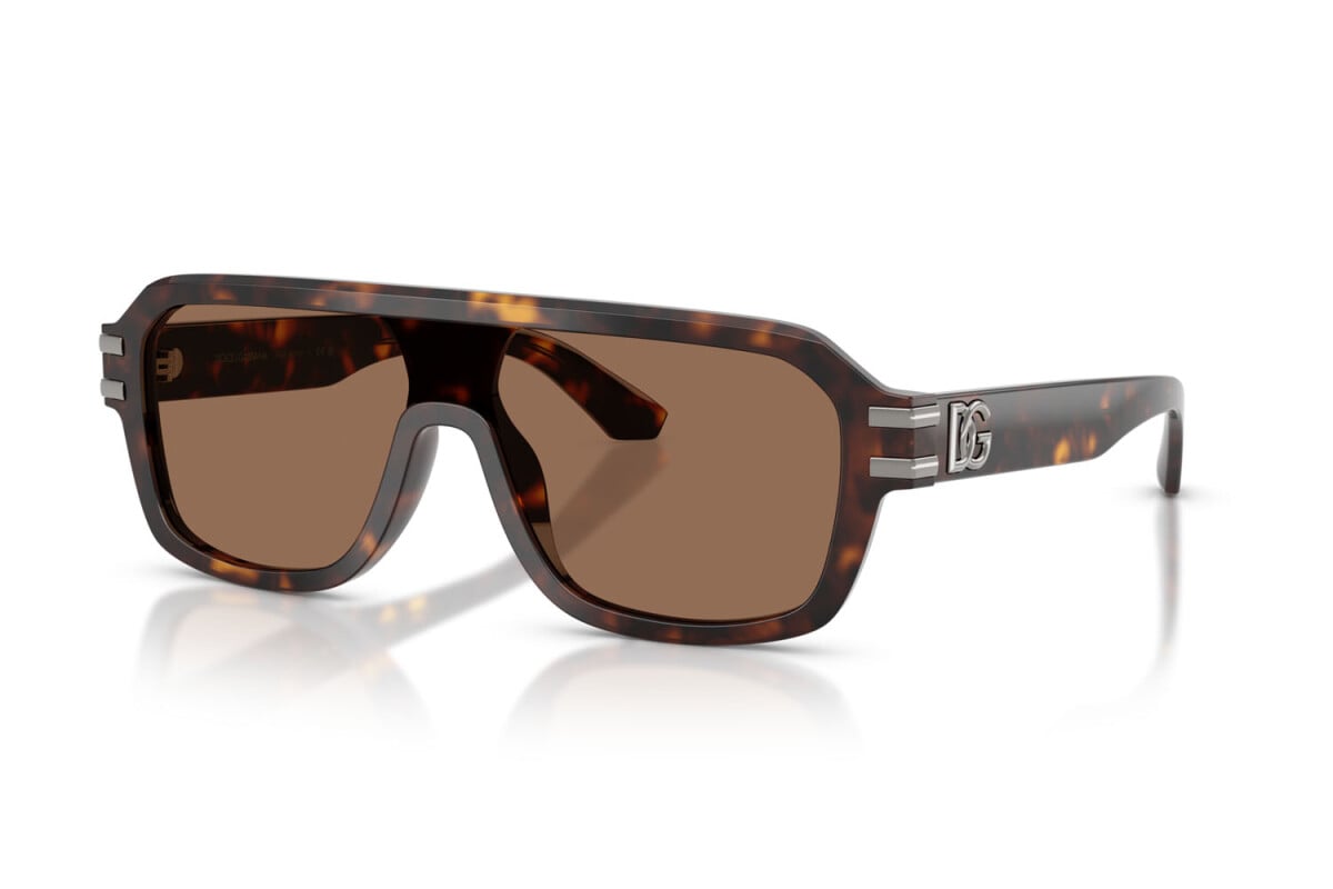 DOLCE & GABBANA - 502/73 L'AVANA | OCCHIALE DA SOLE UOMO - DG 4507 CALIBRO 27