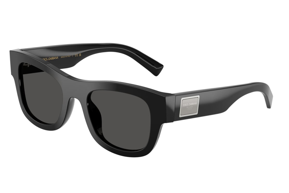 DOLCE & GABBANA - 501/87 NERO | OCCHIALE DA SOLE UOMO - DG 4509 CALIBRO 50