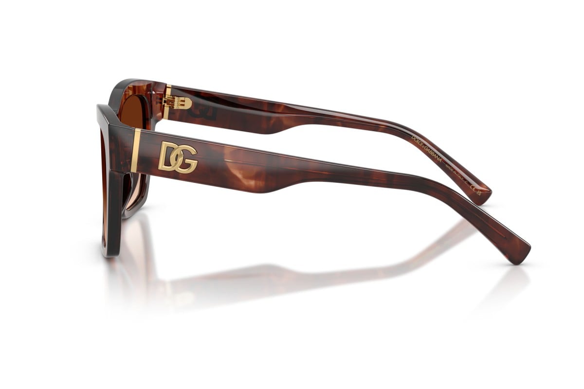 OCCHIALE DA SOLE DONNA | DOLCE & GABBANA DG 4512 - 322274 AVANA ROSSO SCURO - CALIBRO 53