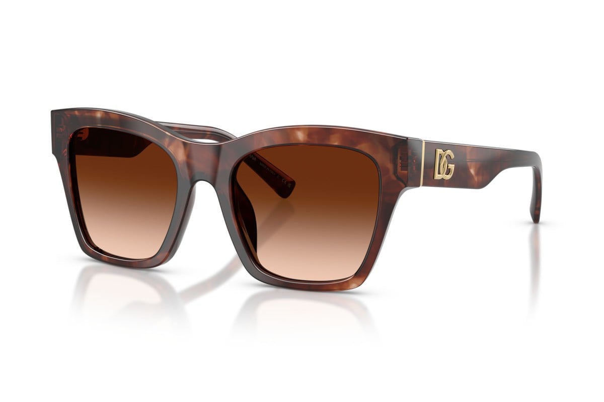 OCCHIALE DA SOLE DONNA | DOLCE & GABBANA DG 4512 - 322274 AVANA ROSSO SCURO - CALIBRO 53