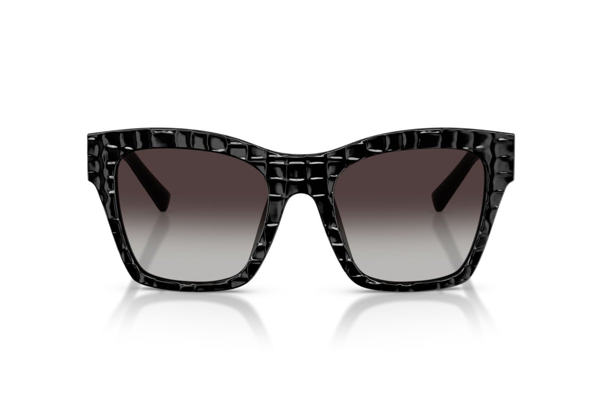 OCCHIALE DA SOLE DONNA | DOLCE & GABBANA DG 4512 - 32888G TEXTURE COCCO NERA - CALIBRO 53