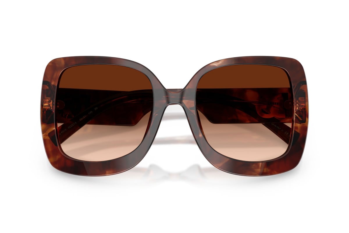OCCHIALE DA SOLE UNISEX | DOLCE & GABBANA DG 4513 - 322274 AVANA ROSSO SCURO - CALIBRO 55