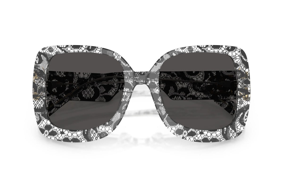 OCCHIALE DA SOLE UNISEX | DOLCE & GABBANA DG 4513 - 328787 PIZZO NERO - CALIBRO 55