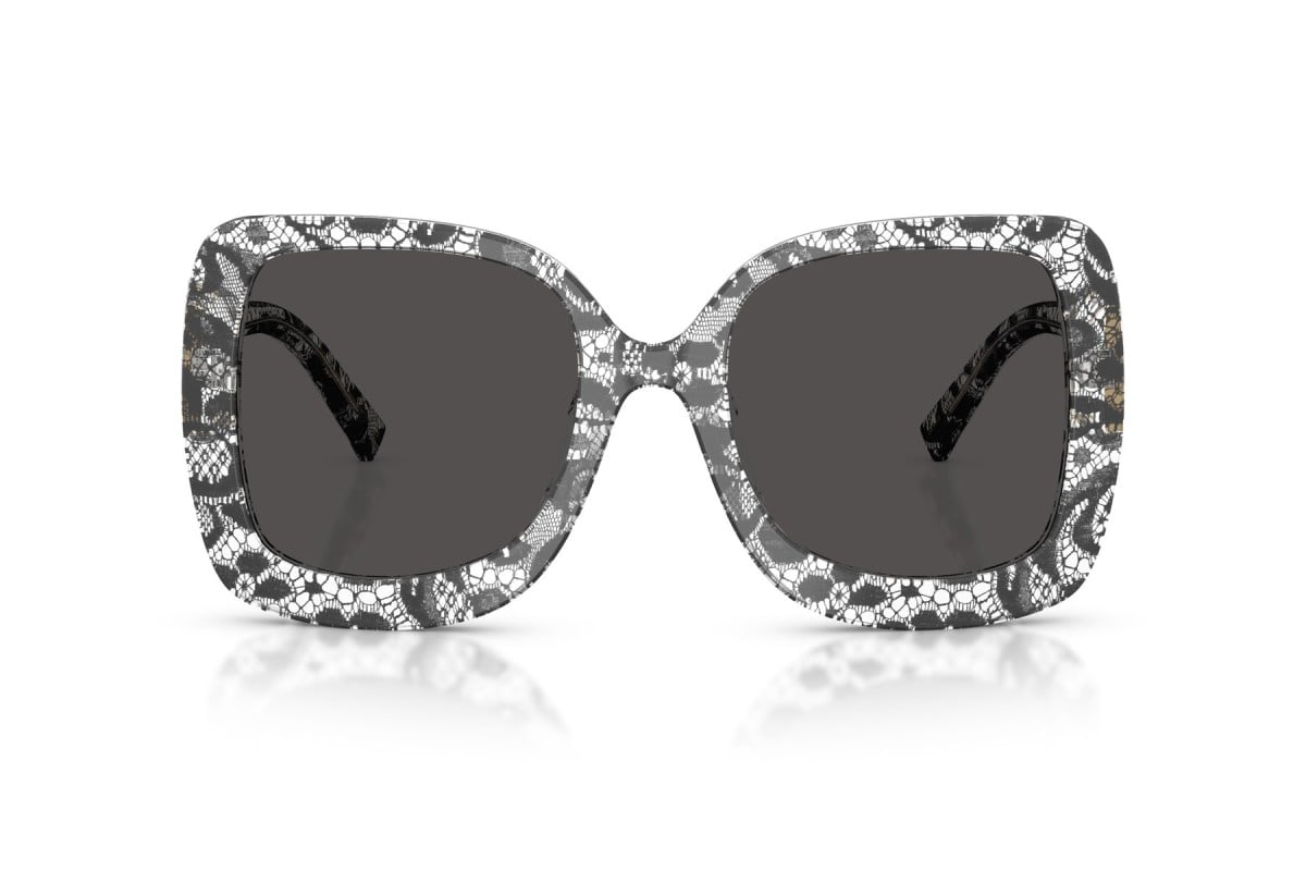 OCCHIALE DA SOLE UNISEX | DOLCE & GABBANA DG 4513 - 328787 PIZZO NERO - CALIBRO 55