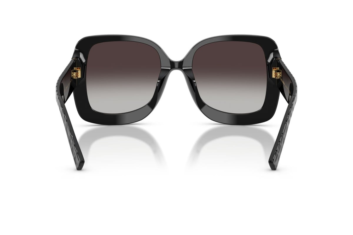 OCCHIALE DA SOLE DONNA | DOLCE & GABBANA DG 4513 - 32888G TEXTURE COCCO NERA - CALIBRO 55