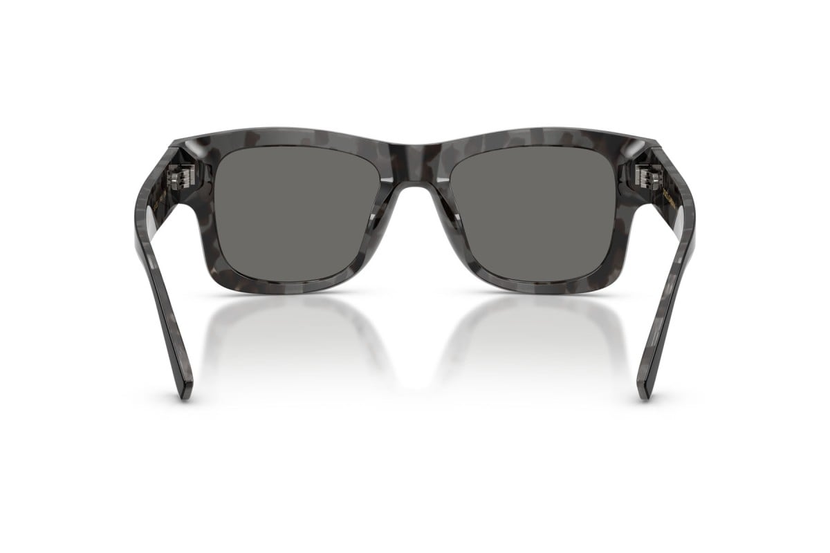 OCCHIALE DA SOLE UOMO | DOLCE & GABBANA DG 4515 - 3403/1 NERO SU GRIGIO AVANA - CALIBRO 52