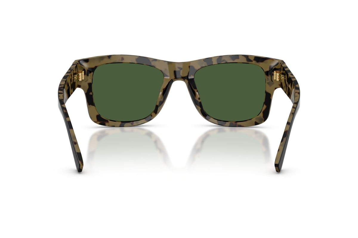 OCCHIALE DA SOLE UOMO | DOLCE & GABBANA DG 4515 - 340471 NERO SU GIALLO AVANA - CALIBRO 52