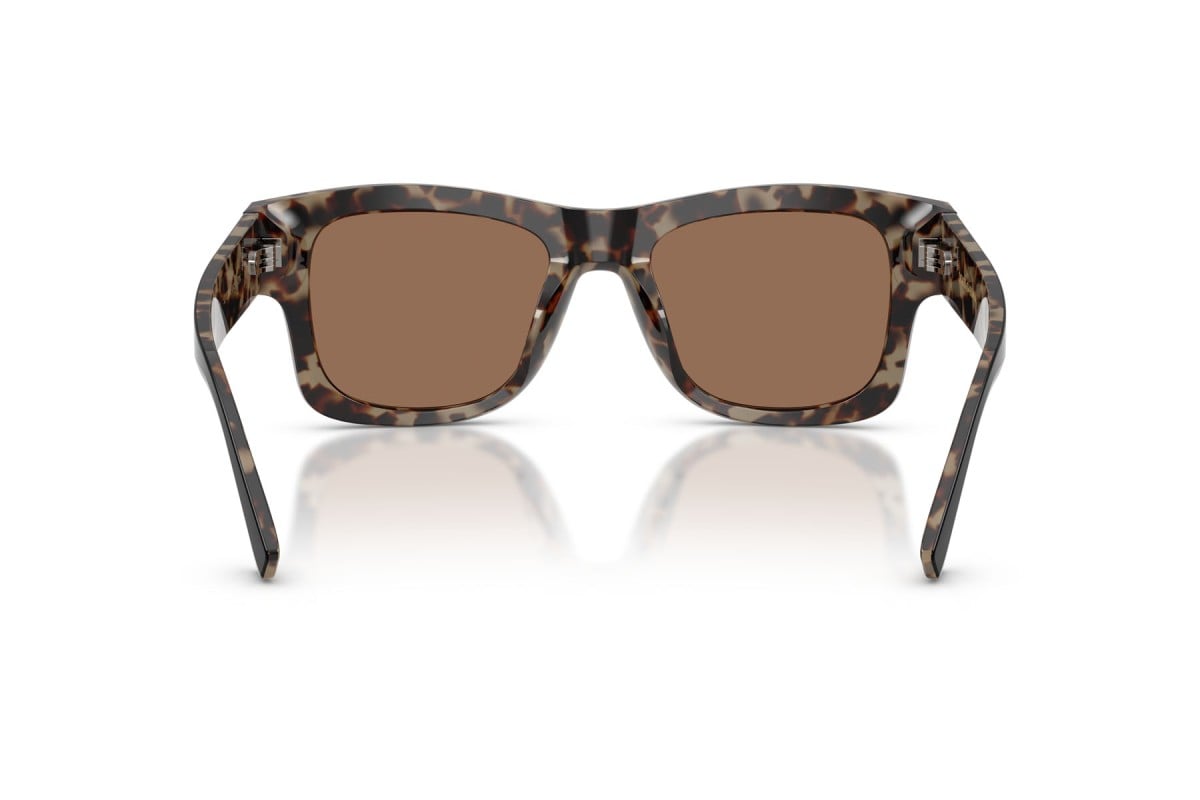 OCCHIALE DA SOLE UOMO | DOLCE & GABBANA DG 4515 - 341773 NERO SU AVANA ROSSA - CALIBRO 52