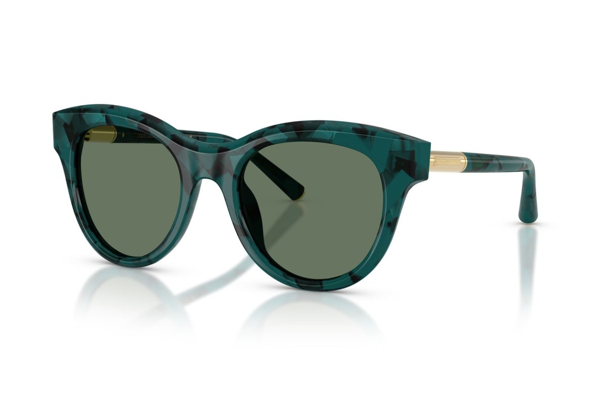 OCCHIALE DA SOLE DONNA | DOLCE & GABBANA DG 4518 - 3460/2 PETROLIO PERLA AVANA - CALIBRO 52