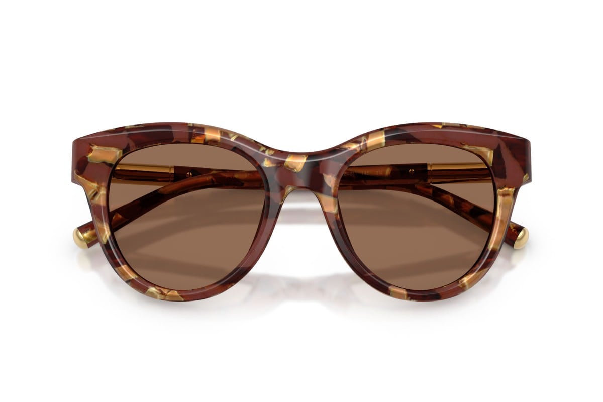 OCCHIALE DA SOLE DONNA | DOLCE & GABBANA DG 4518 - 346273 MARRONE PERLA AVANA - CALIBRO 52