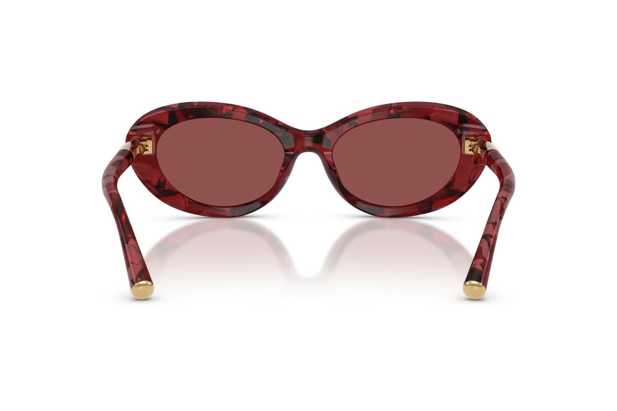 OCCHIALE DA SOLE DONNA | DOLCE & GABBANA DG 4519 - 346375 ROSSO AVANA PERLATO - CALIBRO 54