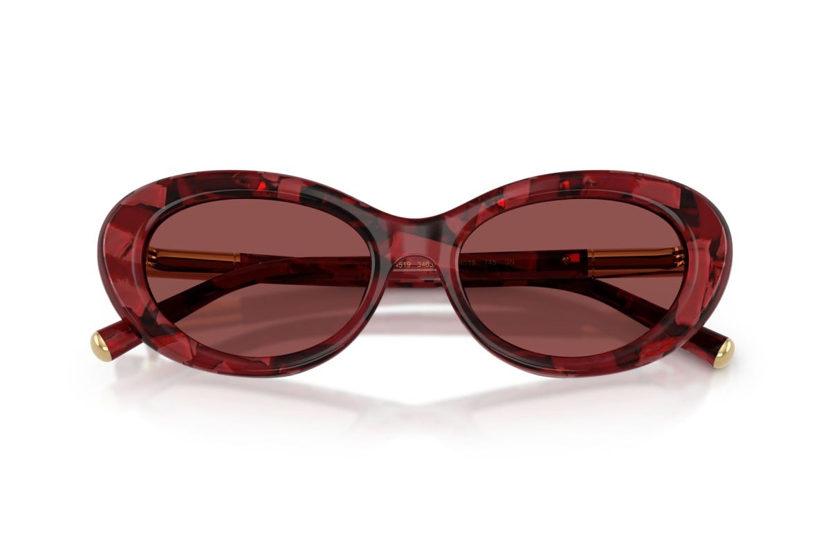 OCCHIALE DA SOLE DONNA | DOLCE & GABBANA DG 4519 - 346375 ROSSO AVANA PERLATO - CALIBRO 54