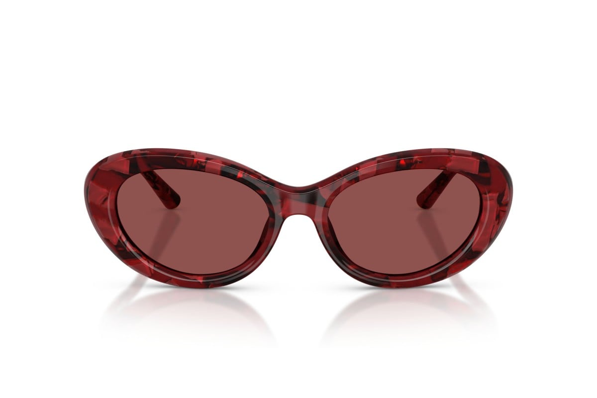 OCCHIALE DA SOLE DONNA | DOLCE & GABBANA DG 4519 - 346375 ROSSO AVANA PERLATO - CALIBRO 54