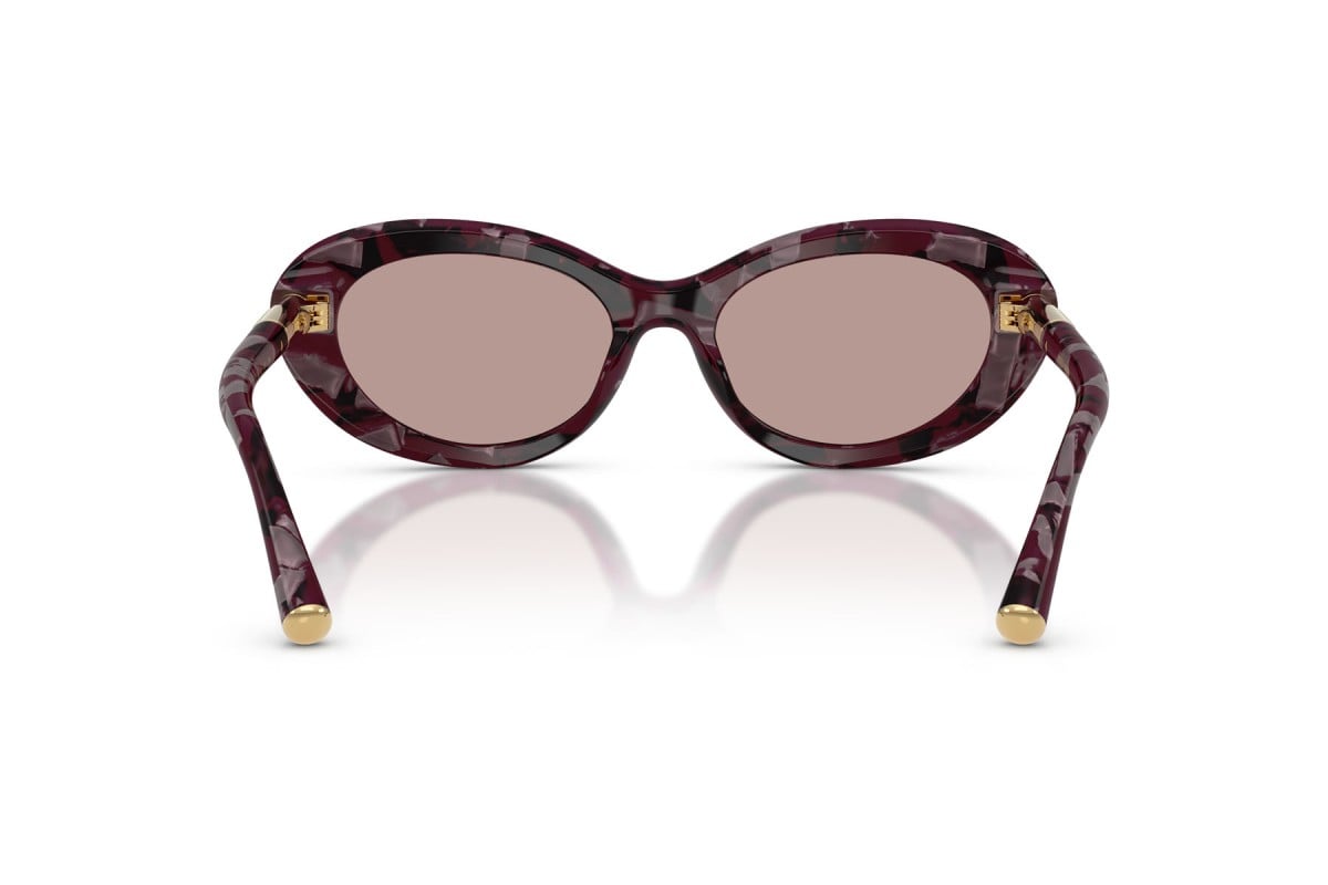 OCCHIALE DA SOLE DONNA | DOLCE & GABBANA DG 4519 - 34647N PERLA AVANA VIOLA - CALIBRO 54