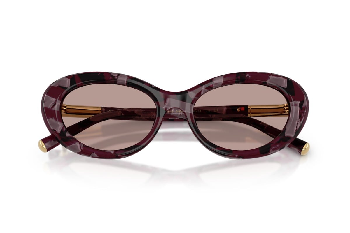 OCCHIALE DA SOLE DONNA | DOLCE & GABBANA DG 4519 - 34647N PERLA AVANA VIOLA - CALIBRO 54