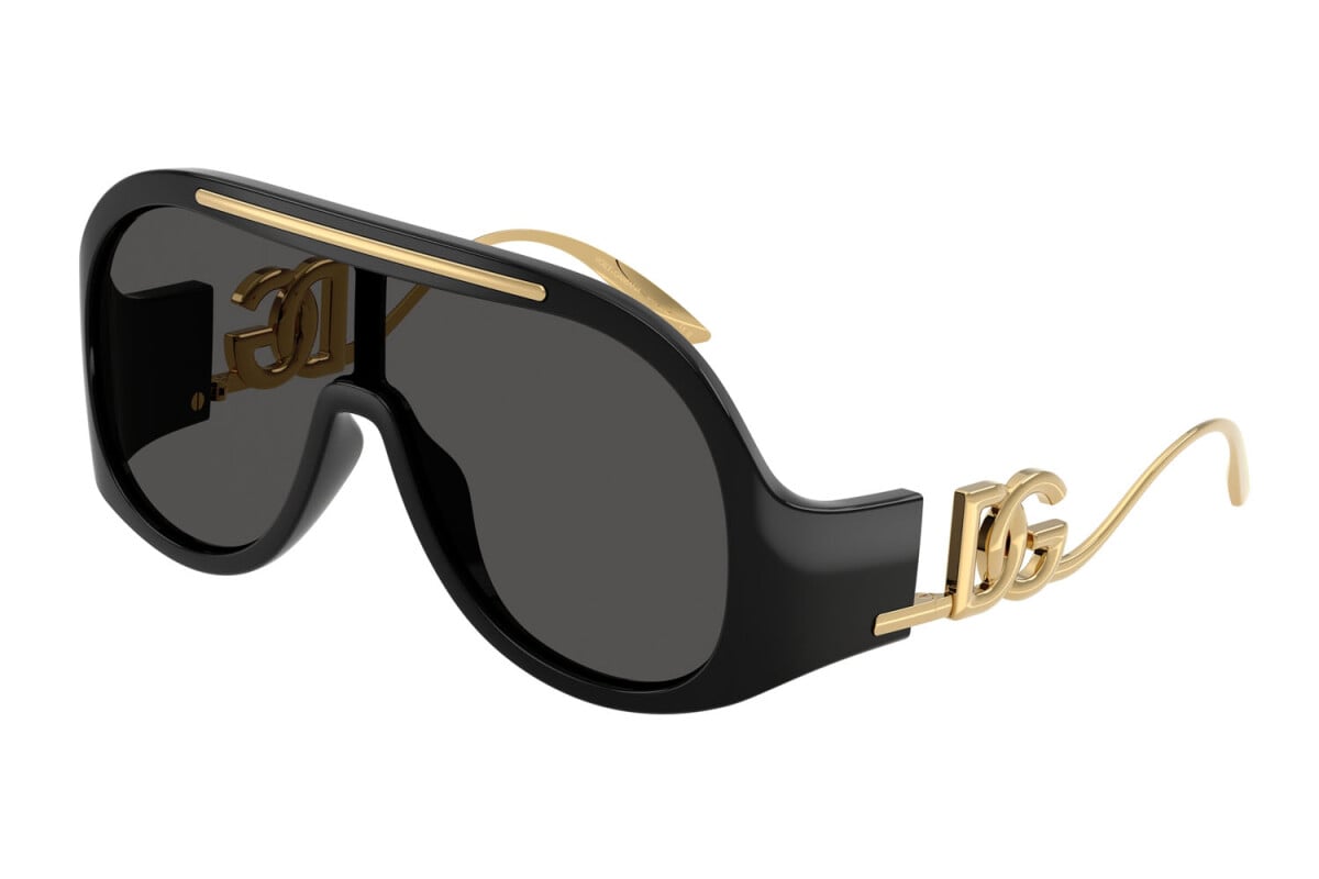 DOLCE & GABBANA - 501/87 NERO | OCCHIALE DA SOLE DONNA - DG 6202 CALIBRO 28