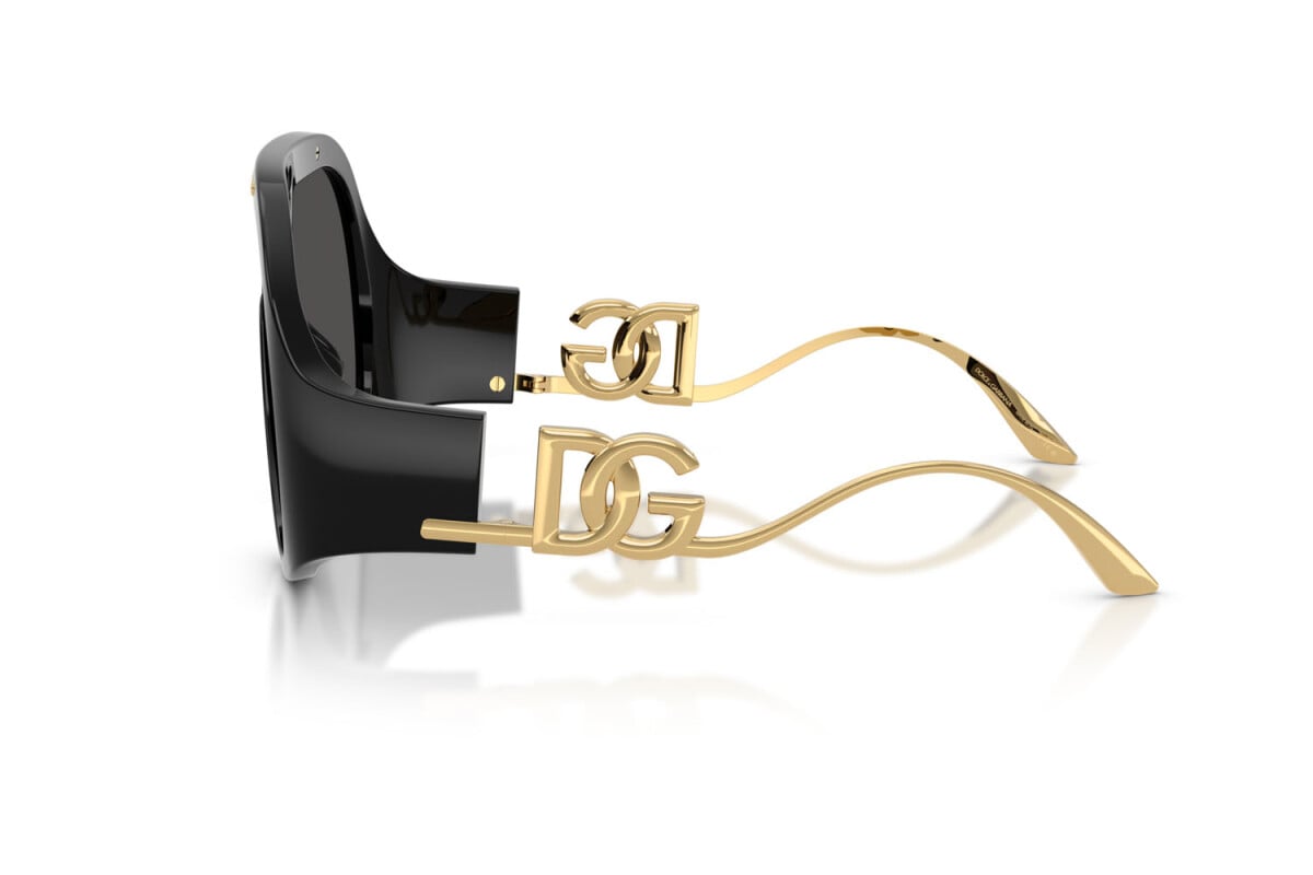 DOLCE & GABBANA - 501/87 NERO | OCCHIALE DA SOLE DONNA - DG 6202 CALIBRO 28