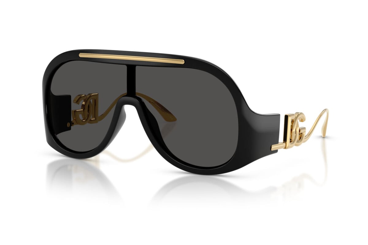 DOLCE & GABBANA - 501/87 NERO | OCCHIALE DA SOLE DONNA - DG 6202 CALIBRO 28