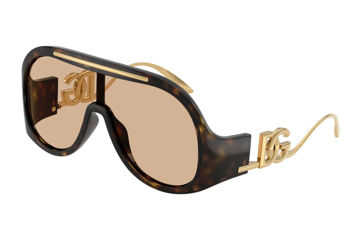 DOLCE & GABBANA - 502/93 L'AVANA | OCCHIALE DA SOLE DONNA - DG 6202 CALIBRO 28