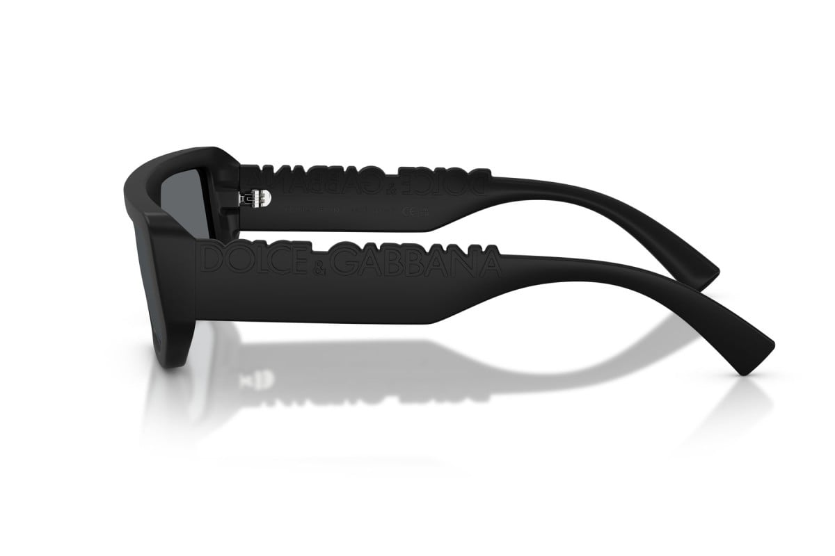 OCCHIALE DA SOLE UNISEX | DOLCE & GABBANA DG 6203 - 25256G NERO OPACO - CALIBRO 56
