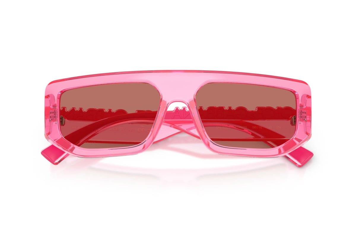 OCCHIALE DA SOLE UNISEX | DOLCE & GABBANA DG 6203 - 314875 ROSA TRASPARENTE - CALIBRO 56